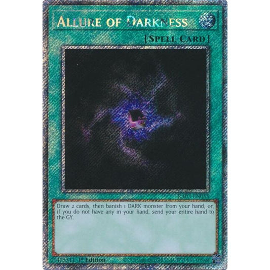 Image for Allure of Darkness (Platinum Secret Rare) (RA03-EN055) - YuGiOh