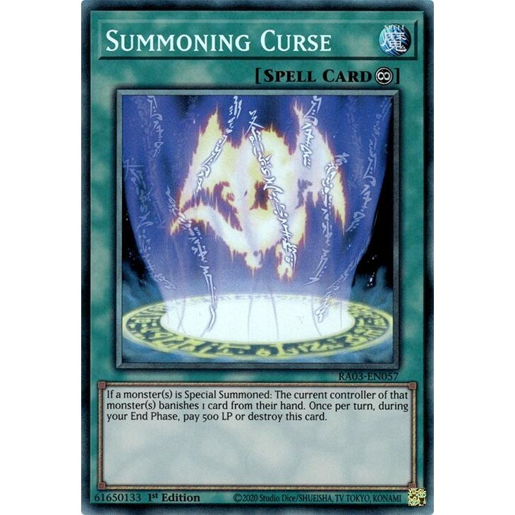 Image for Summoning Curse (PCR) (RA03-EN057) - YuGiOh