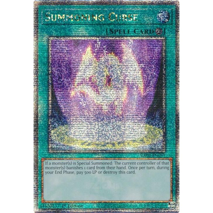 Image for Summoning Curse (Quarter Century Secret Rare) (RA03-EN057) - YuGiOh