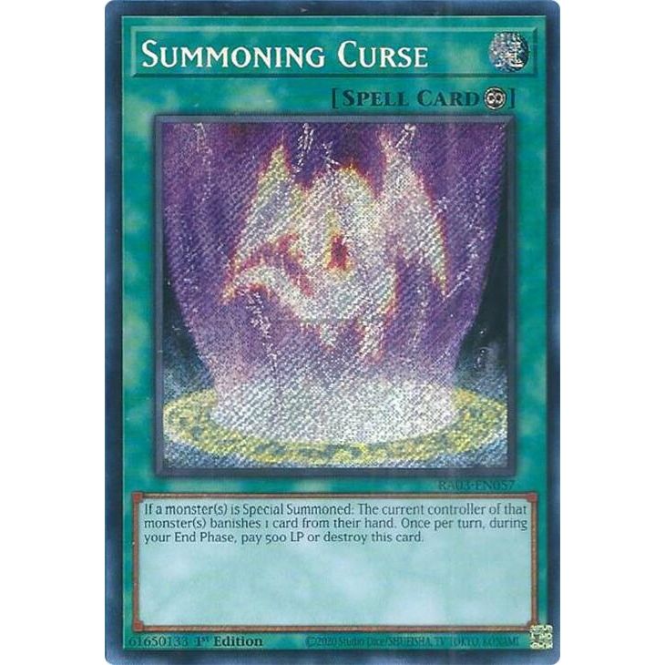 Image for Summoning Curse (Secret Rare) (RA03-EN057) - YuGiOh
