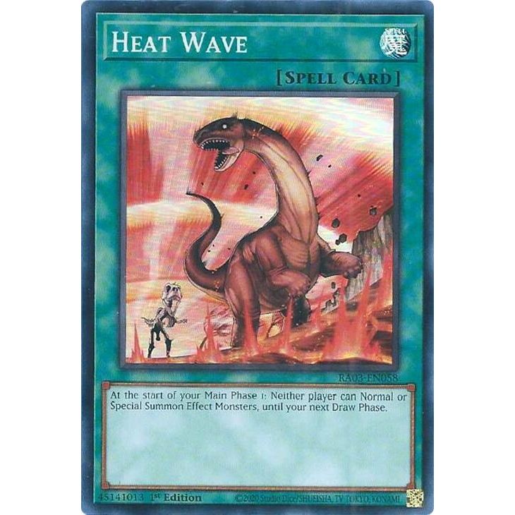 Image for Heat Wave (RA03-EN058) - YuGiOh