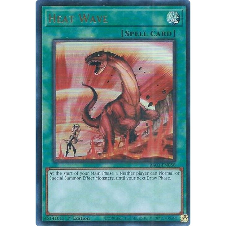 Image for Heat Wave (UR) (RA03-EN058) - YuGiOh