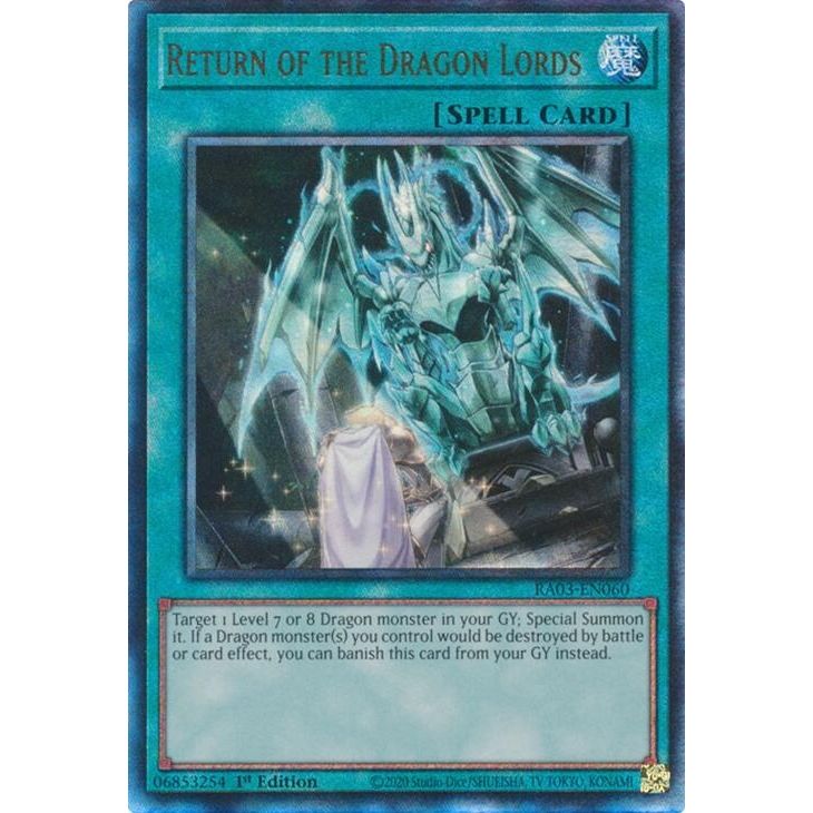 Image for Return of the Dragon Lords (PUR) (RA03-EN060) - YuGiOh