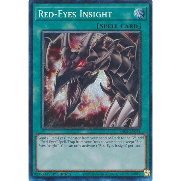 Image for Red-Eyes Insight (PCR) (RA03-EN061) - YuGiOh
