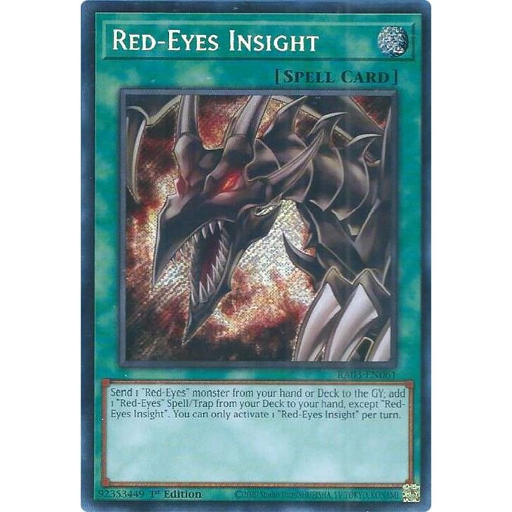 Image for Red-Eyes Insight (Secret Rare) (RA03-EN061) - YuGiOh