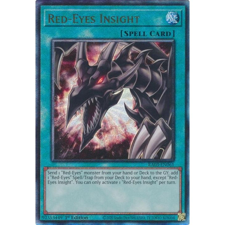 Image for Red-Eyes Insight (PUR) (RA03-EN061) - YuGiOh