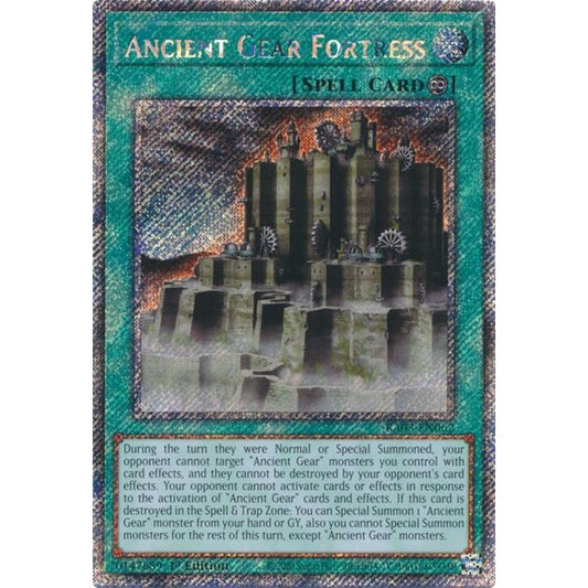 Image for Ancient Gear Fortress (Platinum Secret Rare) (RA03-EN062) - YuGiOh