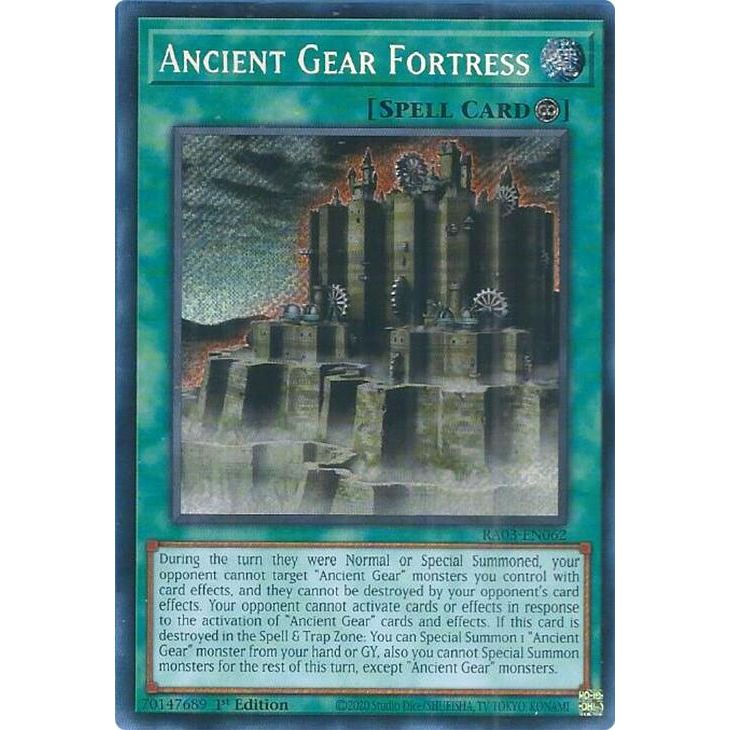 Image for Ancient Gear Fortress (Secret Rare) (RA03-EN062) - YuGiOh