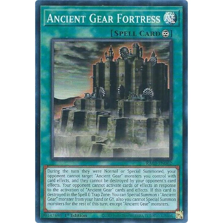 Image for Ancient Gear Fortress (RA03-EN062) - YuGiOh