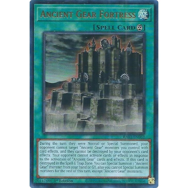 Image for Ancient Gear Fortress (UR) (RA03-EN062) - YuGiOh
