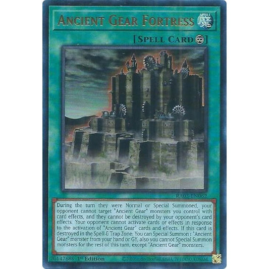 Image for Ancient Gear Fortress (UR) (RA03-EN062) - YuGiOh