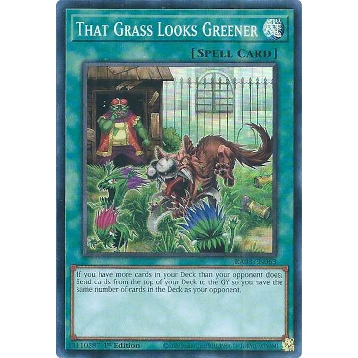 Image for That Grass Looks Greener (RA03-EN063) - YuGiOh