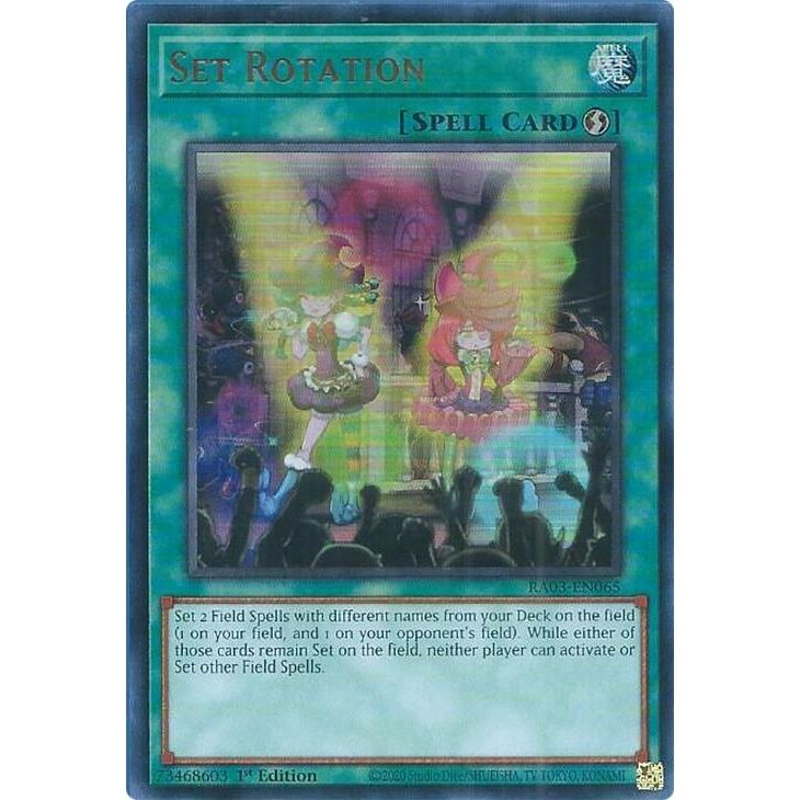 Image for Set Rotation (UR) (RA03-EN065) - YuGiOh