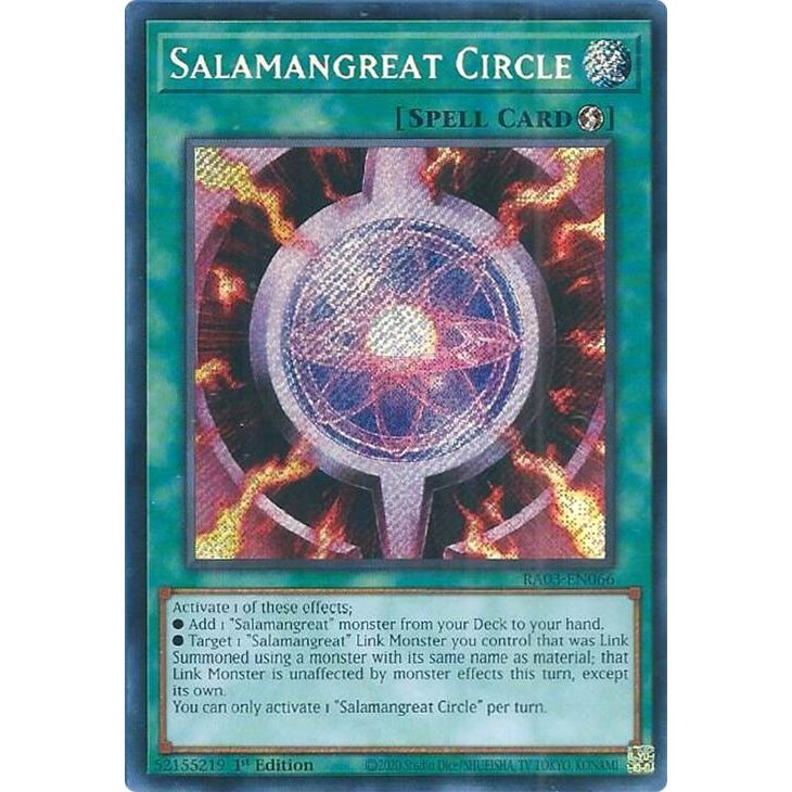 Image for Salamangreat Circle (Secret Rare) (RA03-EN066) - YuGiOh