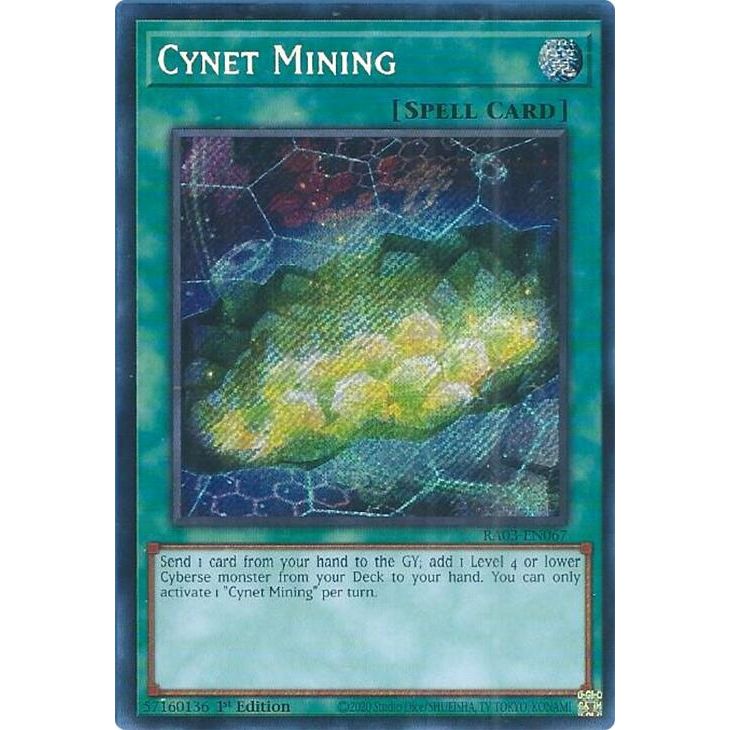 Image for Cynet Mining (Secret Rare) (RA03-EN067) - YuGiOh