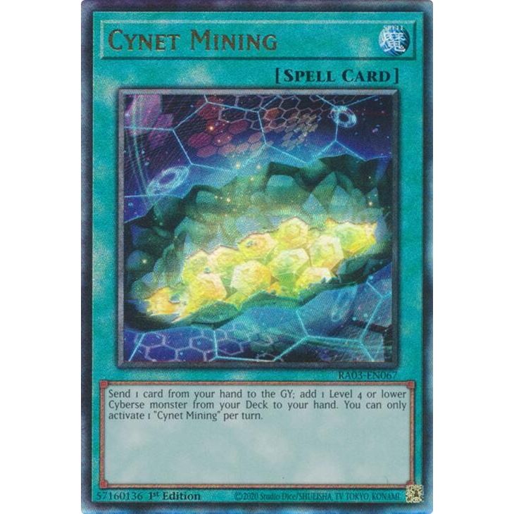Image for Cynet Mining (PUR) (RA03-EN067) - YuGiOh