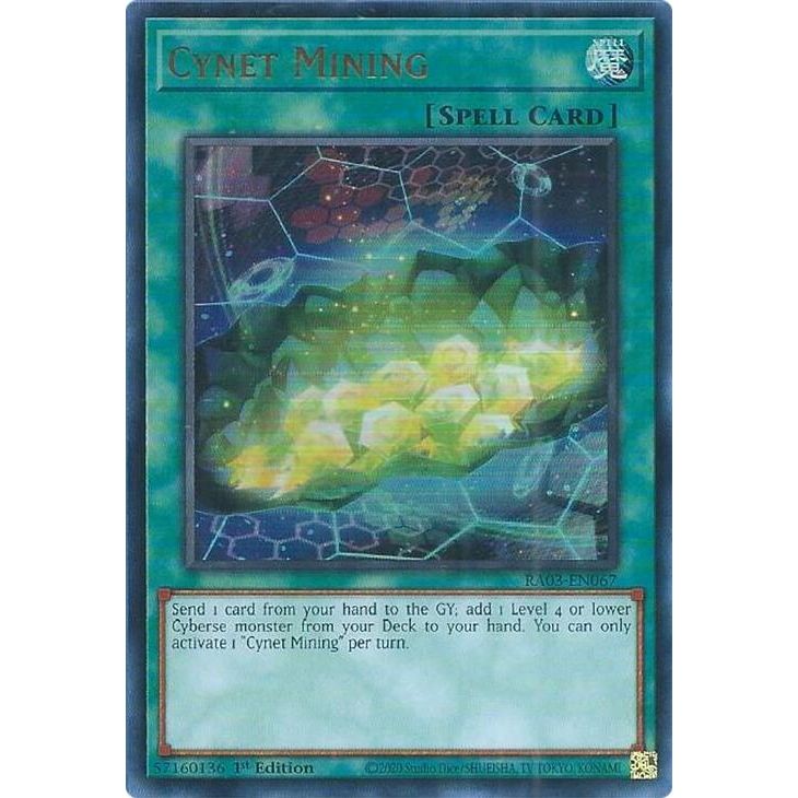 Image for Cynet Mining (UR) (RA03-EN067) - YuGiOh
