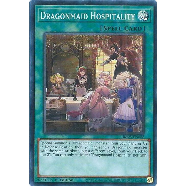 Image for Dragonmaid Hospitality (RA03-EN068) - YuGiOh
