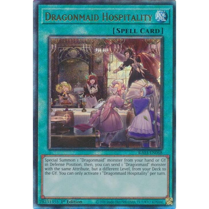 Image for Dragonmaid Hospitality (PUR) (RA03-EN068) - YuGiOh