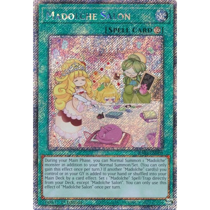 Image for Madolche Salon (Platinum Secret Rare) (RA03-EN069) - YuGiOh