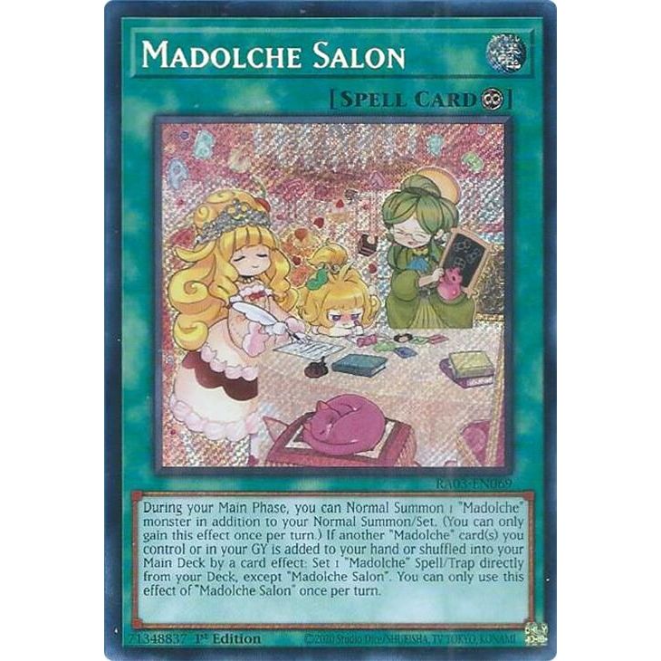 Image for Madolche Salon (Secret Rare) (RA03-EN069) - YuGiOh
