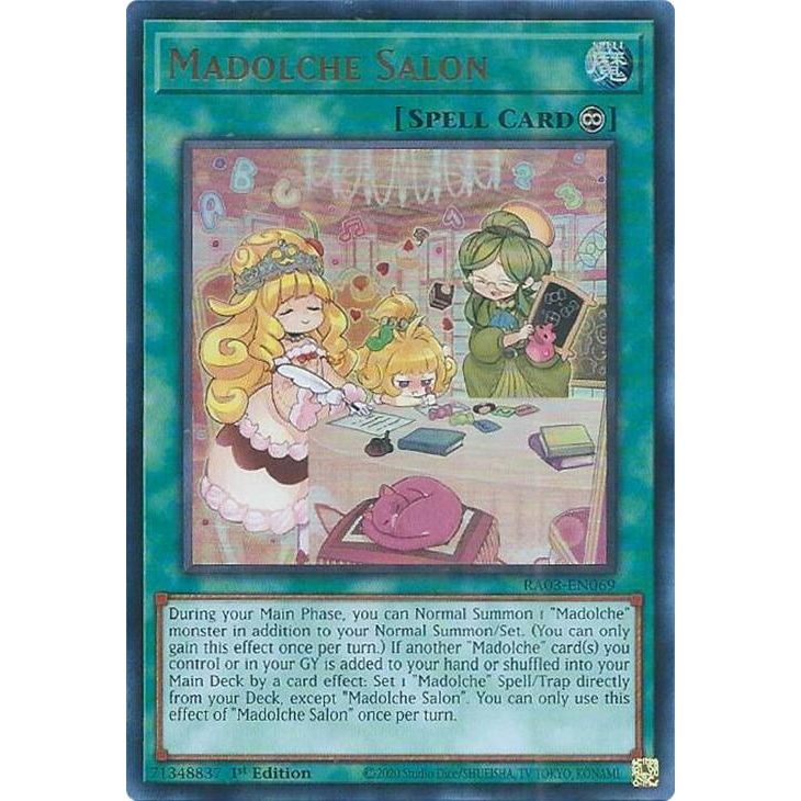 Image for Madolche Salon (UR) (RA03-EN069) - YuGiOh