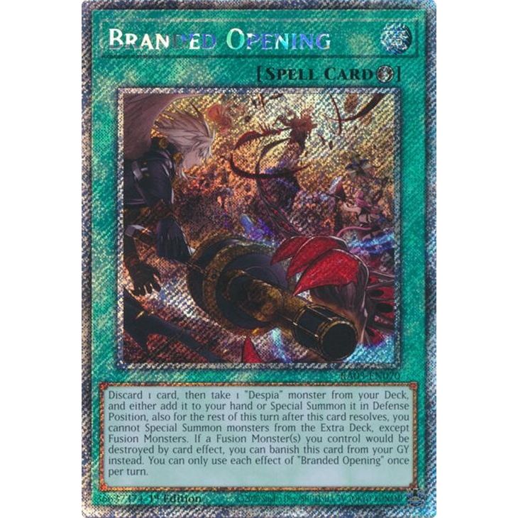 Image for Branded Opening (Platinum Secret Rare) (RA03-EN070) - YuGiOh