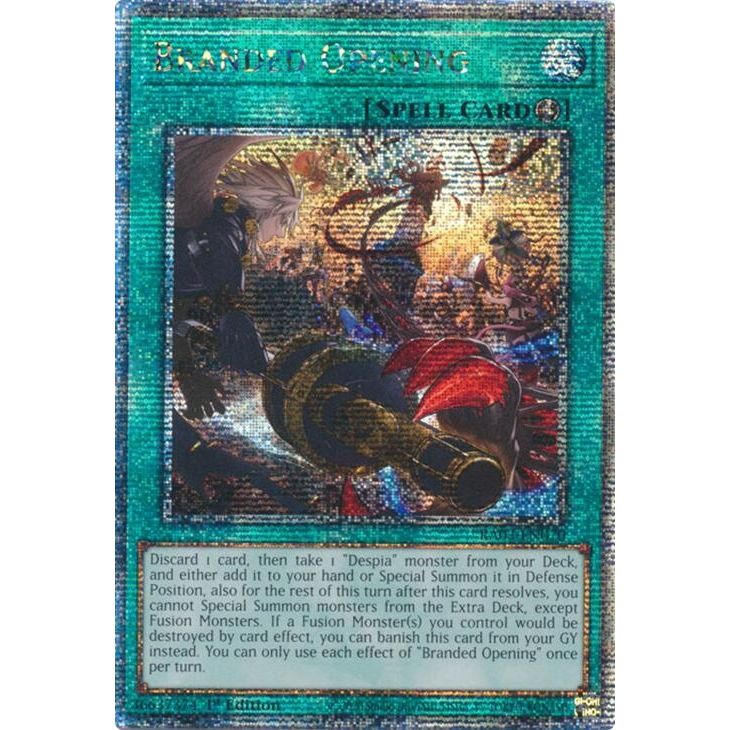 Image for Branded Opening (Quarter Century Secret Rare) (RA03-EN070) - YuGiOh