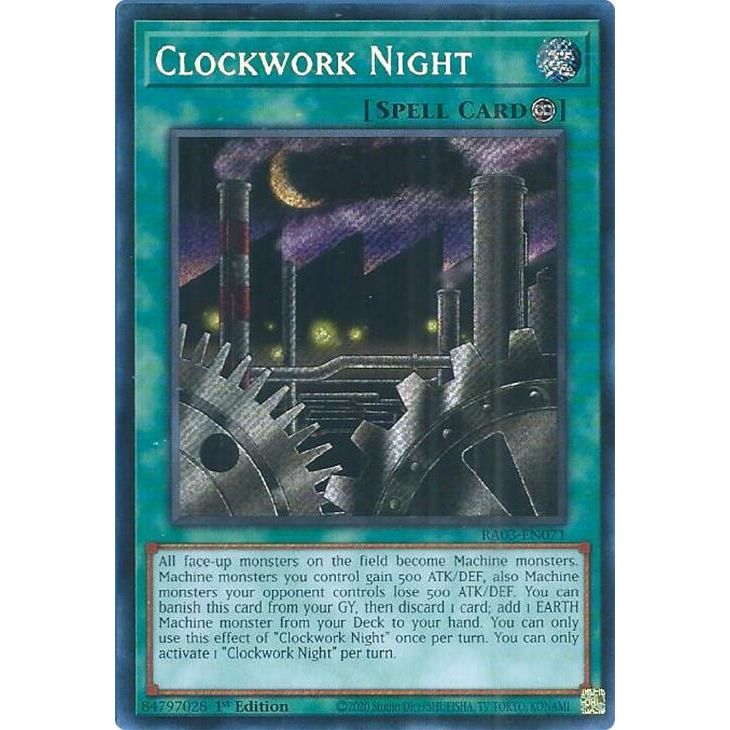 Image for Clockwork Night (Secret Rare) (RA03-EN071) - YuGiOh