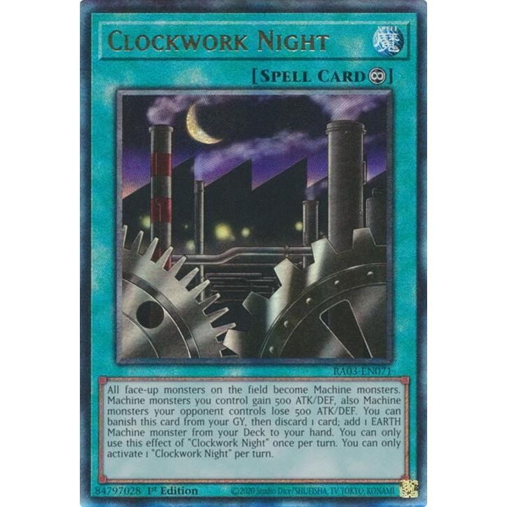 Image for Clockwork Night (PUR) (RA03-EN071) - YuGiOh