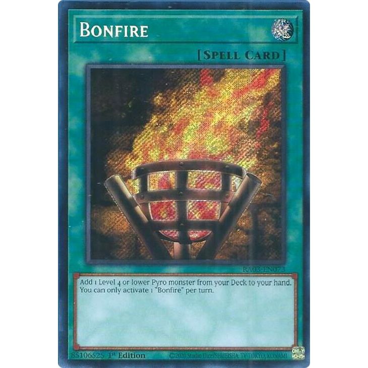 Image for Bonfire (Secret Rare) (RA03-EN073) - YuGiOh