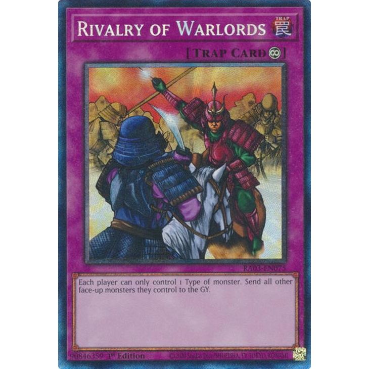 Image for Rivalry of Warlords (PCR) (RA03-EN075) - YuGiOh