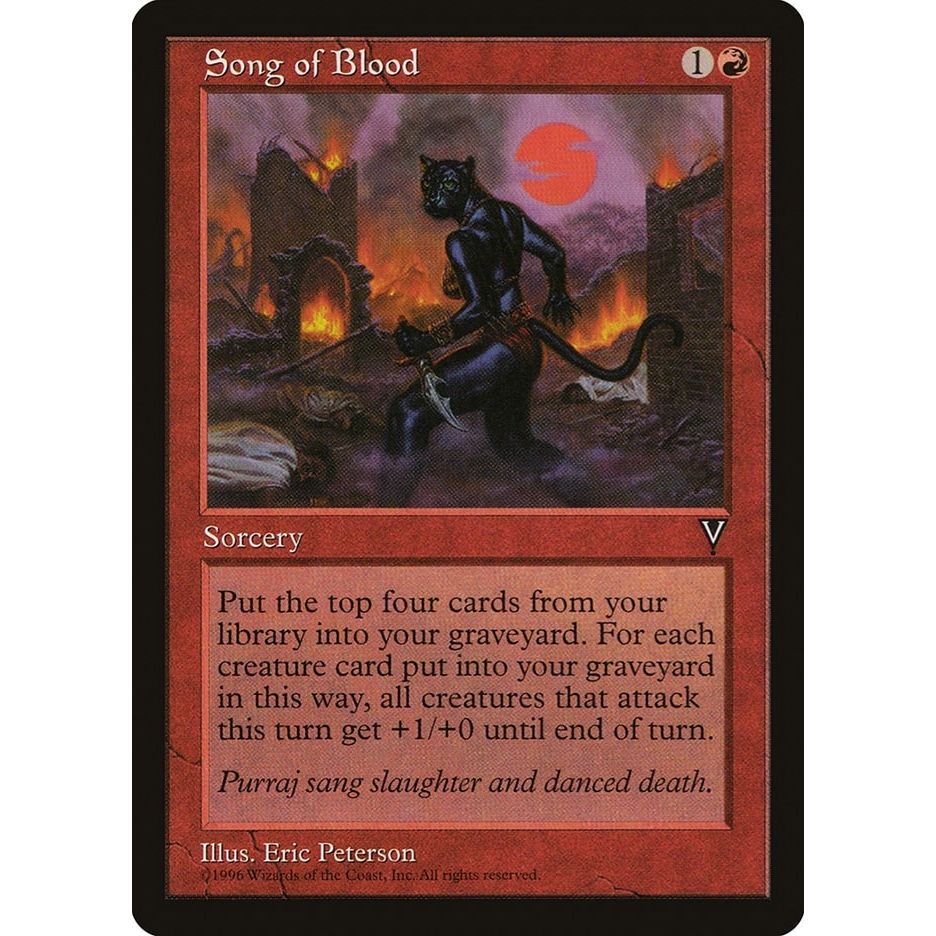 Image for Song of Blood (VIS) - Magic: The Gathering
