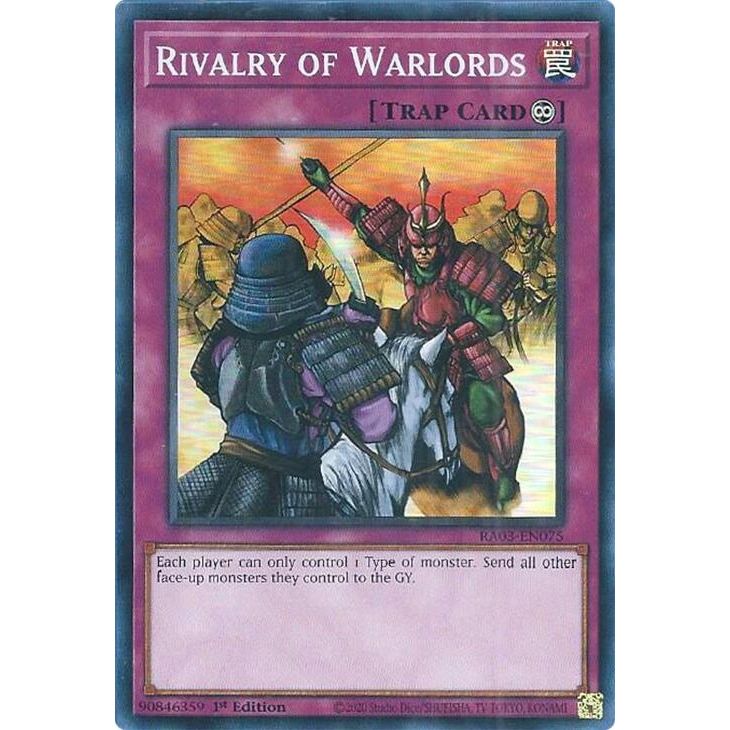 Image for Rivalry of Warlords (RA03-EN075) - YuGiOh
