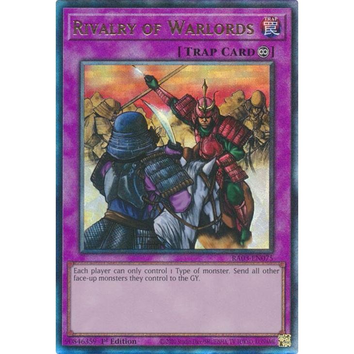 Image for Rivalry of Warlords (PUR) (RA03-EN075) - YuGiOh