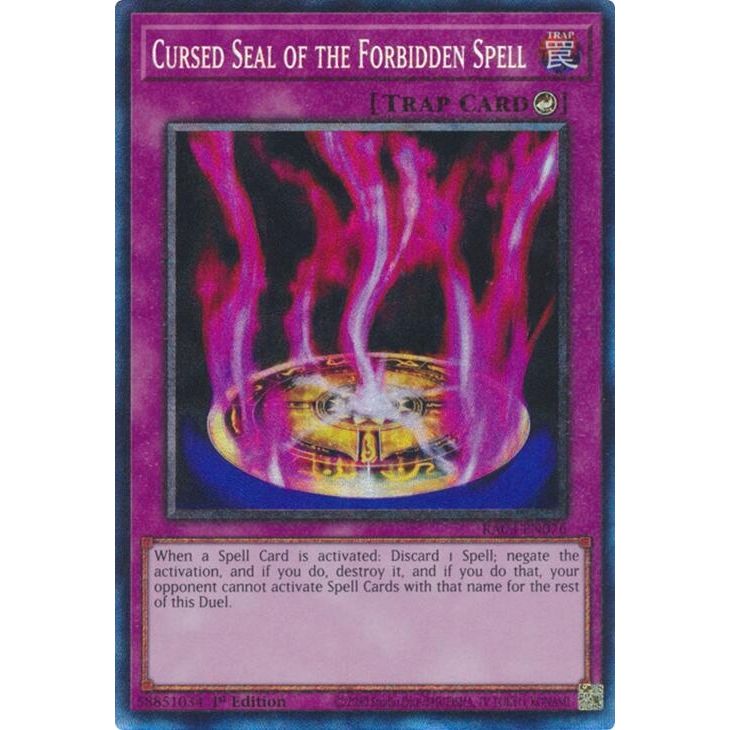 Image for Cursed Seal of the Forbidden Spell (PCR) (RA03-EN076) - YuGiOh