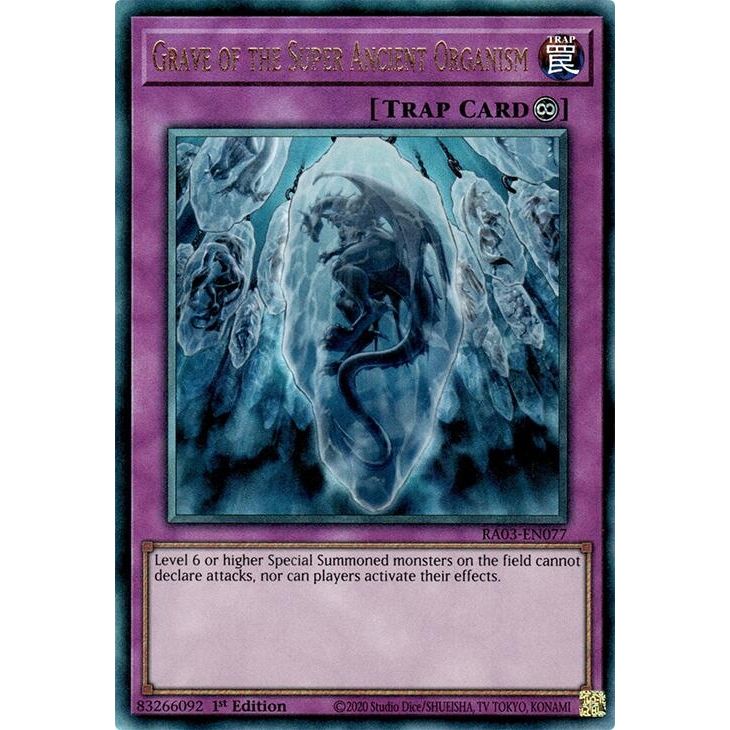Image for Grave of the Super Ancient Organism (PUR) (RA03-EN077) - YuGiOh