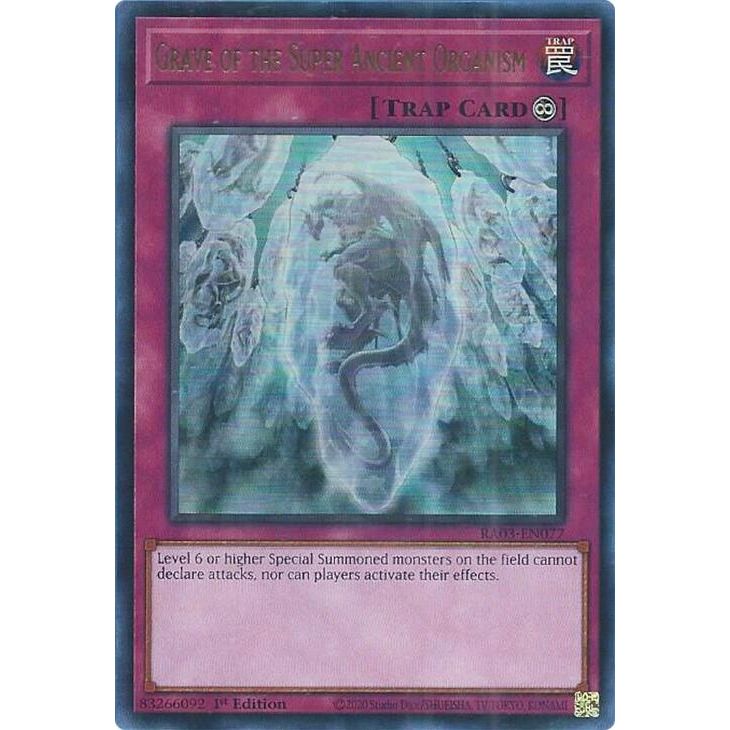 Image for Grave of the Super Ancient Organism (UR) (RA03-EN077) - YuGiOh