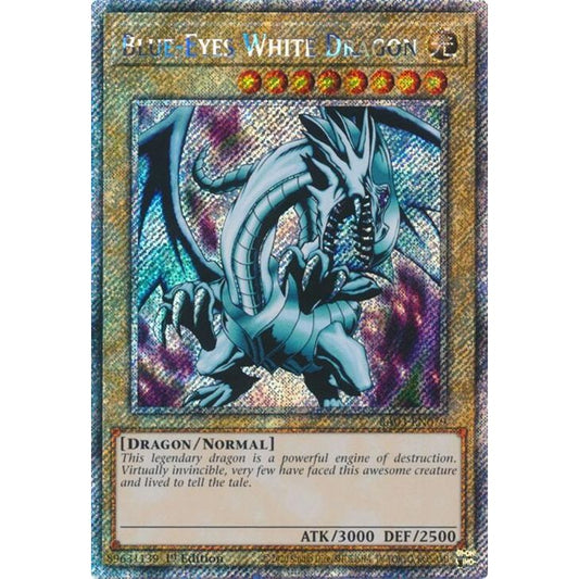 Image for Blue-Eyes White Dragon (Platinum Secret Rare) (RA03-EN079) - YuGiOh