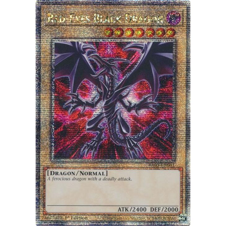 Image for Red-Eyes Black Dragon (Quarter Century Secret Rare) (RA03-EN081) - YuGiOh