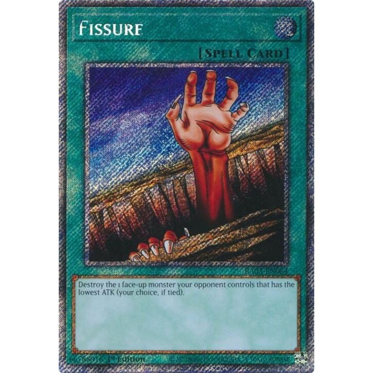 Image for Fissure (Platinum Secret Rare) (RA03-EN084) - YuGiOh