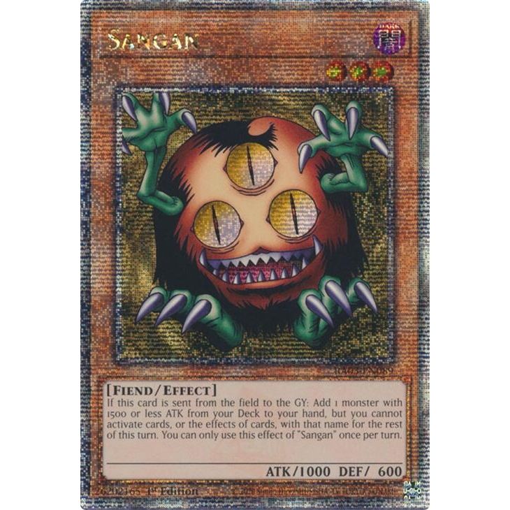 Image for Sangan (Quarter Century Secret Rare) (RA03-EN089) - YuGiOh