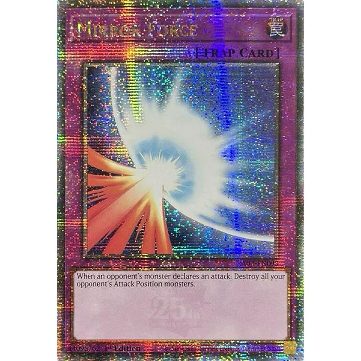 Image for Mirror Force (Quarter Century Secret Rare) (RA03-EN093) - YuGiOh