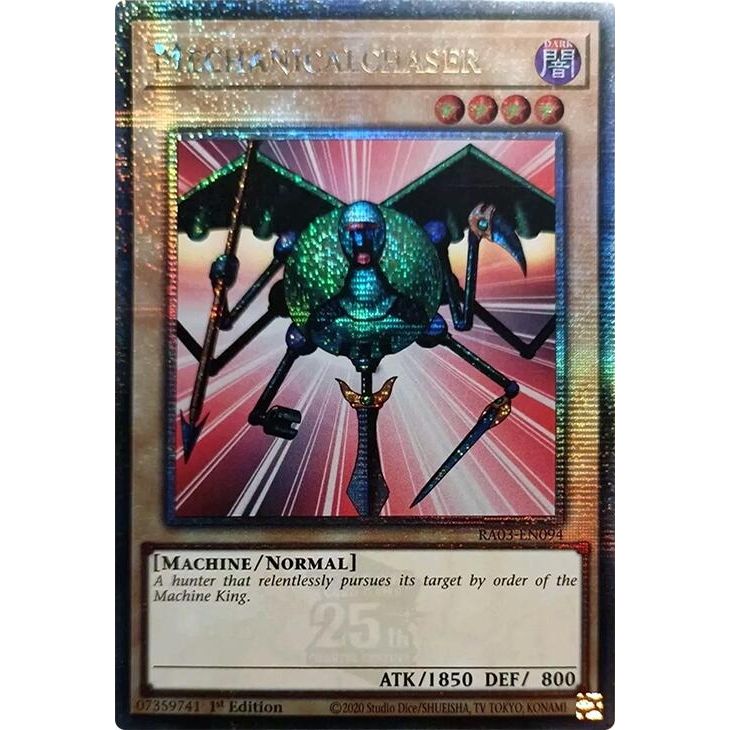 Image for Mechanicalchaser (Quarter Century Secret Rare) (RA03-EN094) - YuGiOh