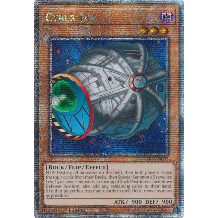 Image for Cyber Jar (Quarter Century Secret Rare) (RA03-EN095) - YuGiOh