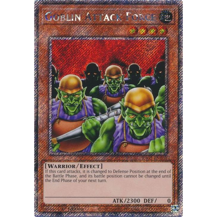 Image for Goblin Attack Force (Platinum Secret Rare) (RA03-EN101) - YuGiOh
