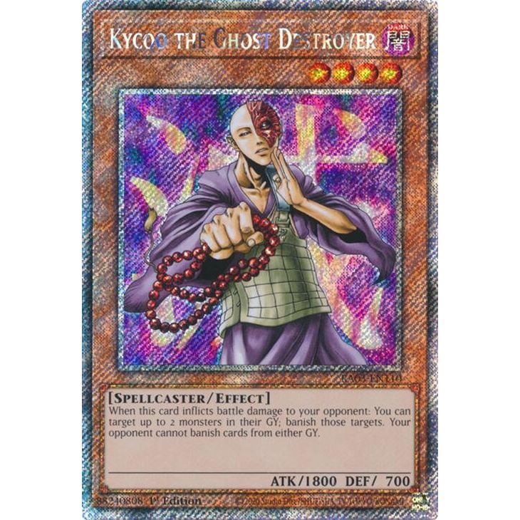 Image for Kycoo the Ghost Destroyer (Platinum Secret Rare) (RA03-EN110) - YuGiOh