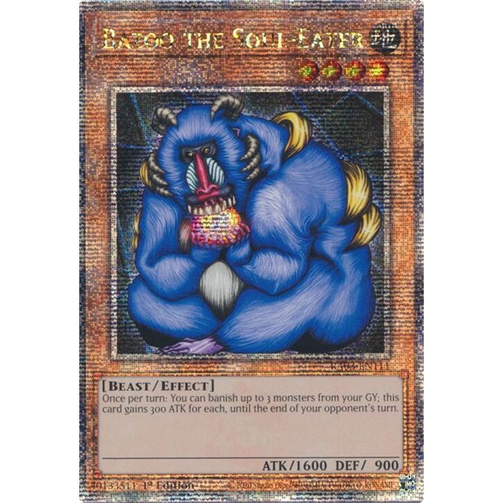 Image for Bazoo the Soul-Eater (Quarter Century Secret Rare) (RA03-EN111) - YuGiOh