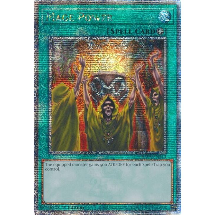 Image for Mage Power (Quarter Century Secret Rare) (RA03-EN113) - YuGiOh