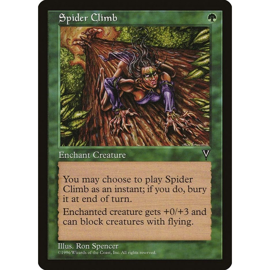 Image for Spider Climb (VIS) - Magic: The Gathering